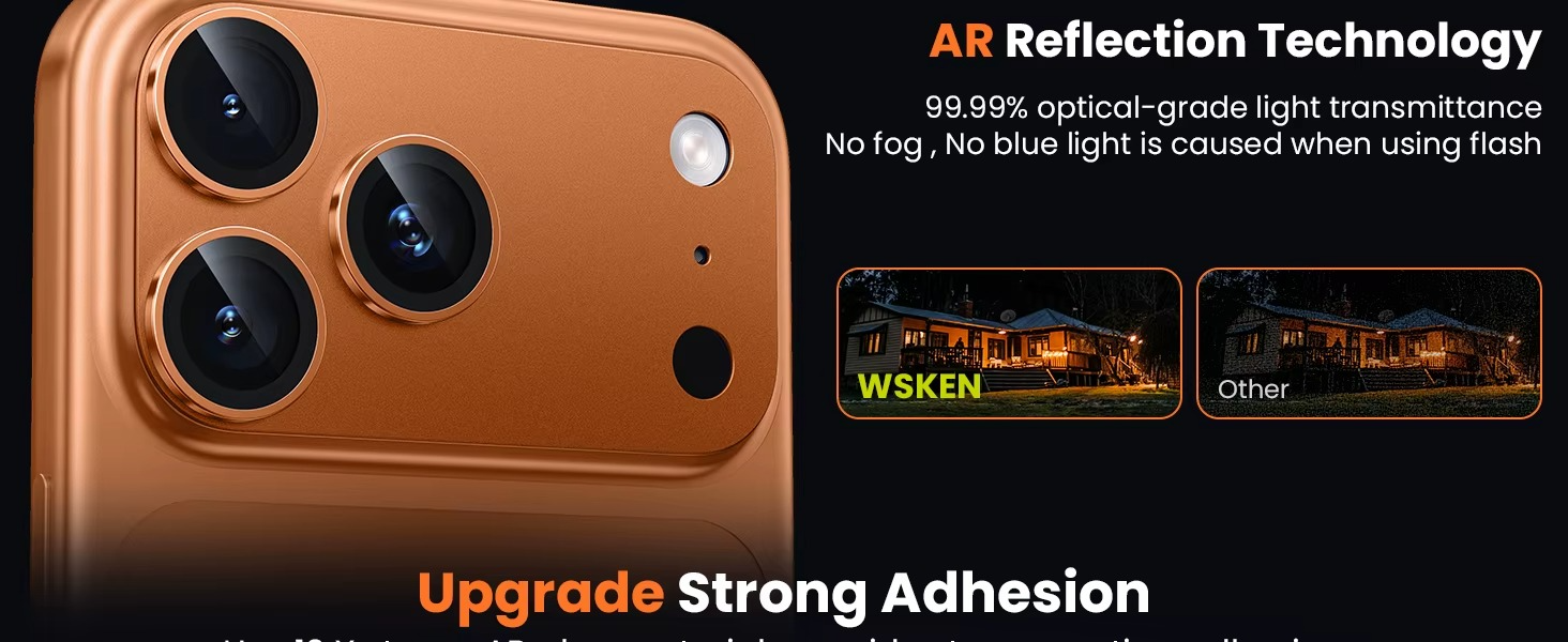 Premium iPhone Camera Lens Protector Military Grade Alloy Ring Tempered Glass Protective Cover Shatterproof Scratch Resistant Shockproof Precision Fit