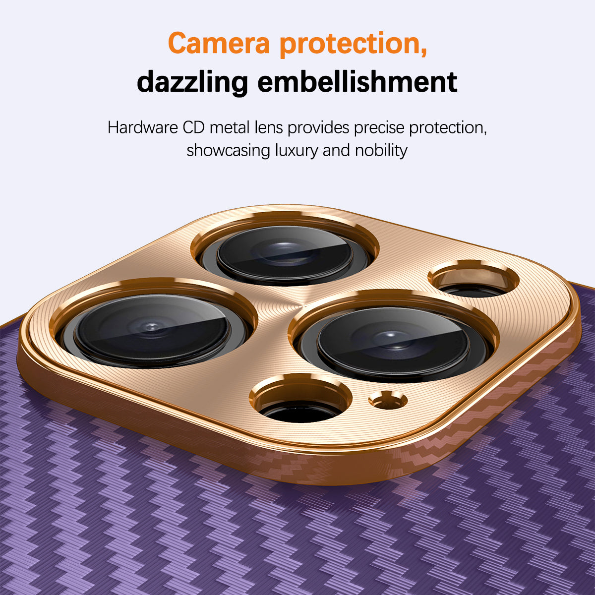 Premium iPhone Case Carbon Fiber Textured Leather Protective Cover Alloy Metal Lens Guard Shockproof Slim Fit Durable Design