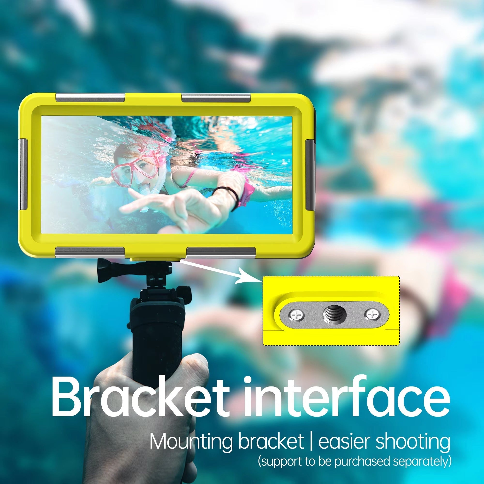 Premium iPhone Case IP68 Waterproof Protective Cover Full Body Shockproof Anti Scratch Seal 15m Underwater Protection Secure Lanyard Durable Design
