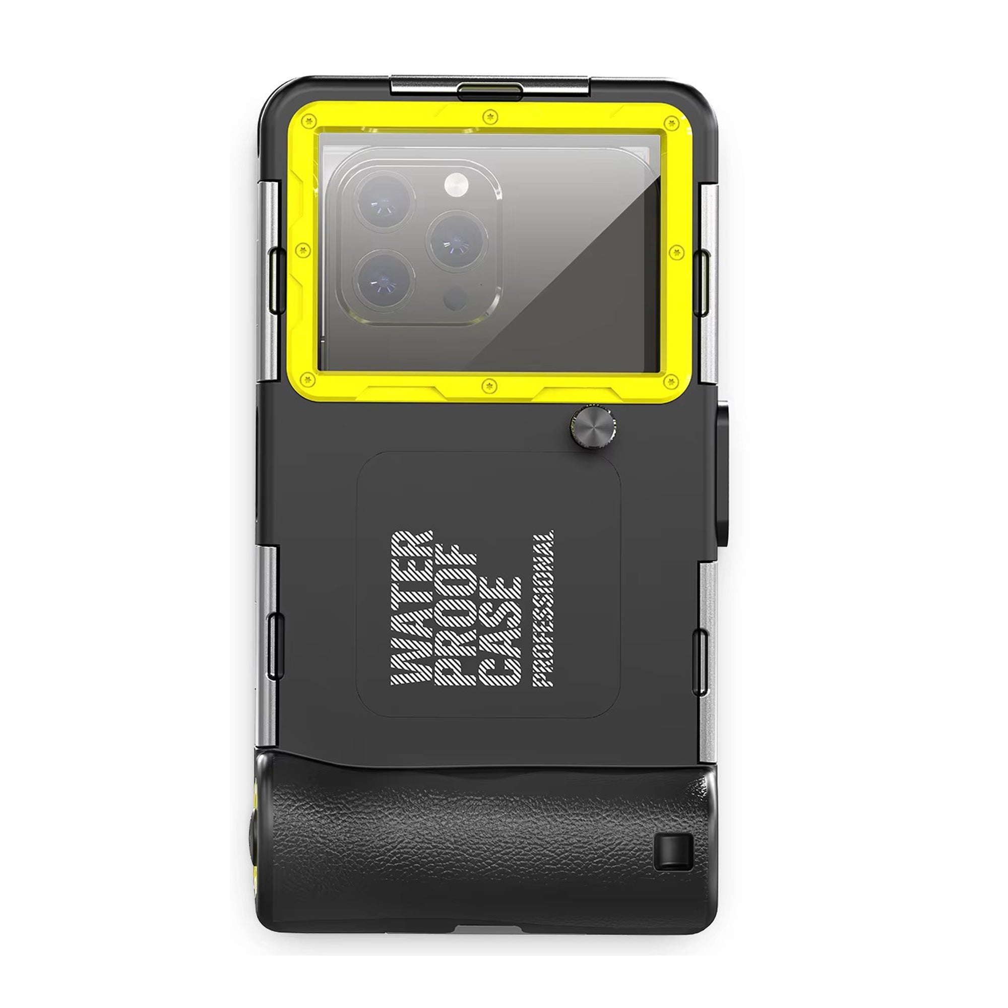 Premium iPhone Case IP68 Waterproof Protective Cover Full Body Shockproof Anti Scratch Seal 15m Underwater Protection Secure Lanyard Durable Design