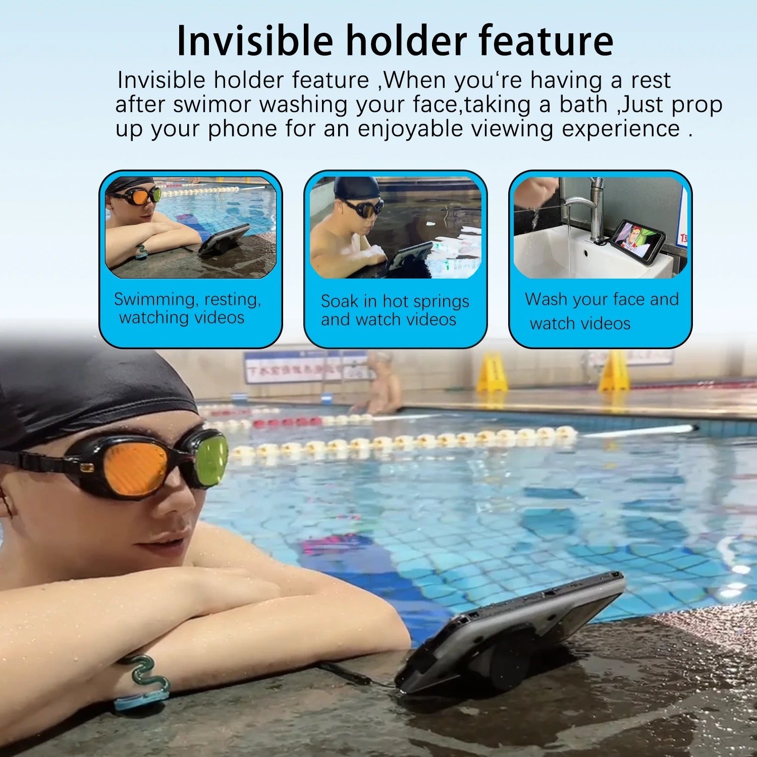 Premium iPhone Case IP68 Waterproof Protective Cover Full Body Shockproof Vacuum Seal System Underwater Protection Touchscreen Access Durable Design