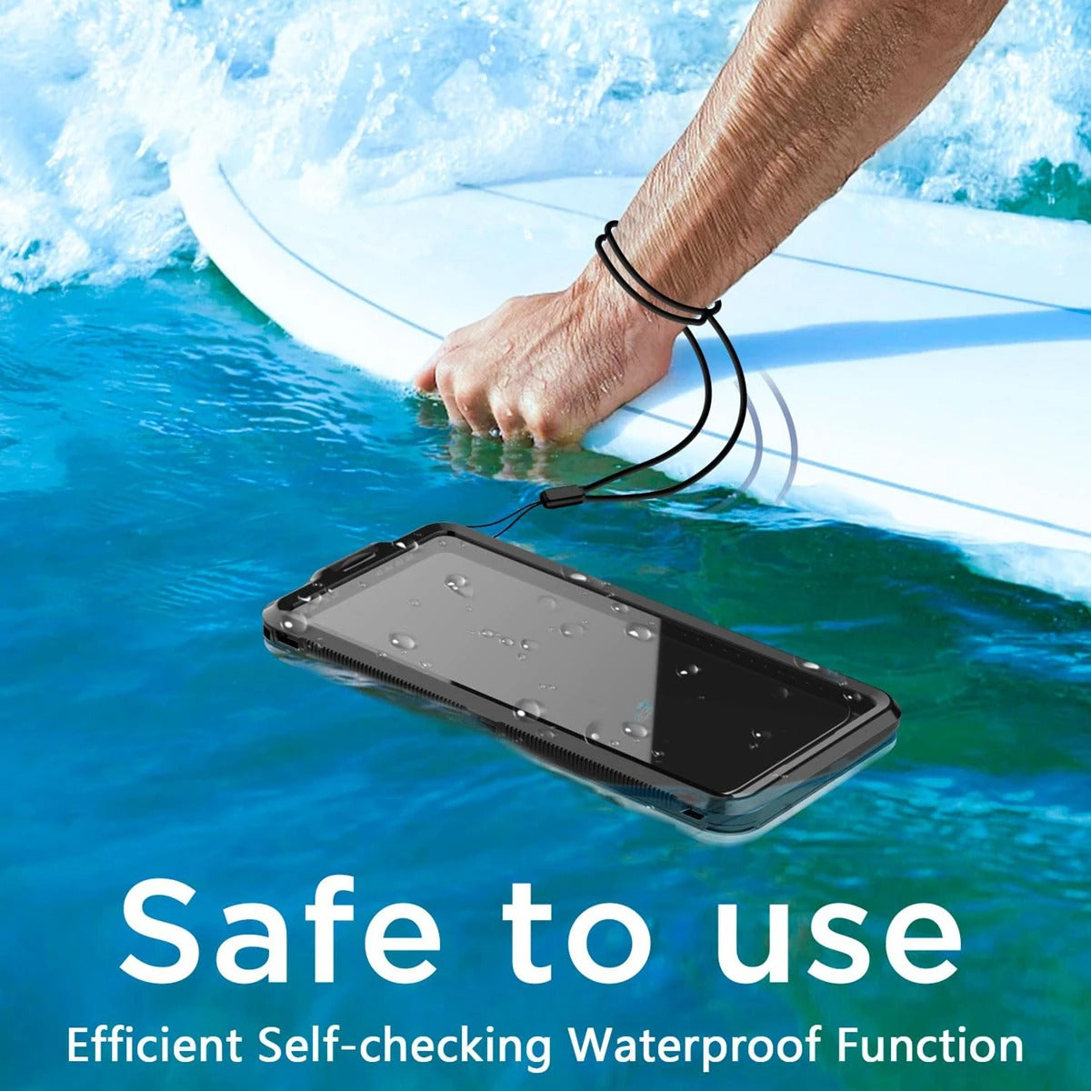 Premium iPhone Case IP68 Waterproof Protective Cover Full Body Shockproof Vacuum Seal System Underwater Protection Touchscreen Access Durable Design