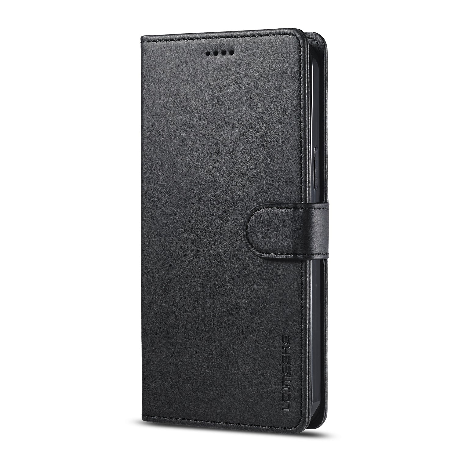 Premium iPhone Case Leather Wallet Flip Cover Card Slot Magnetic Closure Shockproof Protection Full Body Slim Elegant Design