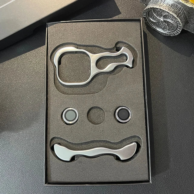 Premium iPhone Case MagSafe Compatible Aluminum Frame Magnetic Shockproof Protective Cover Ultra Thin Metal Bumper Camera Lens Protection Frameless Design