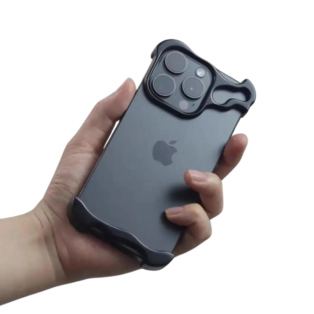 Premium iPhone Case MagSafe Compatible Aluminum Frame Magnetic Shockproof Protective Cover Ultra Thin Metal Bumper Camera Lens Protection Frameless Design