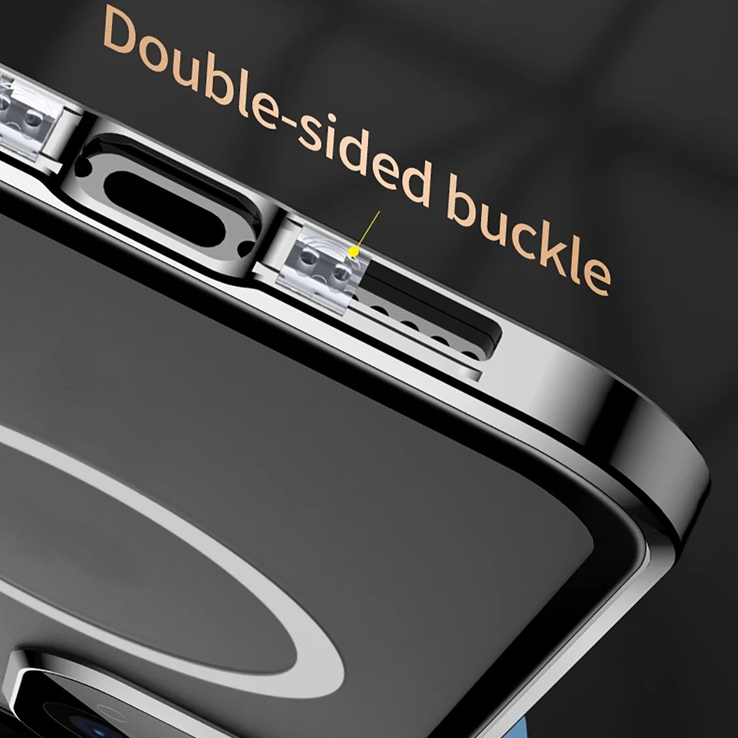 Premium iPhone Case MagSafe Compatible Double-Sided Tempered Glass Metal Frame Shockproof Protective Cover 360 Full Body Sealed Design Camera Lens Protection Slim Profile