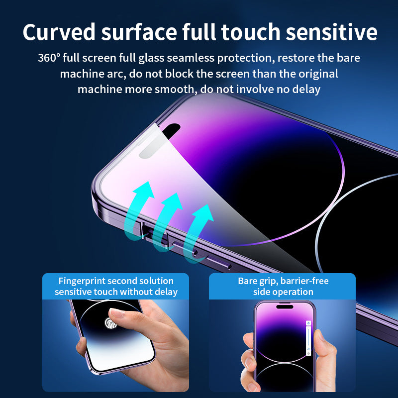Premium iPhone Case MagSafe Compatible Double-Sided Tempered Glass Shockproof Protective Cover Magnetic Frame Camera Lens Protection Slim Design