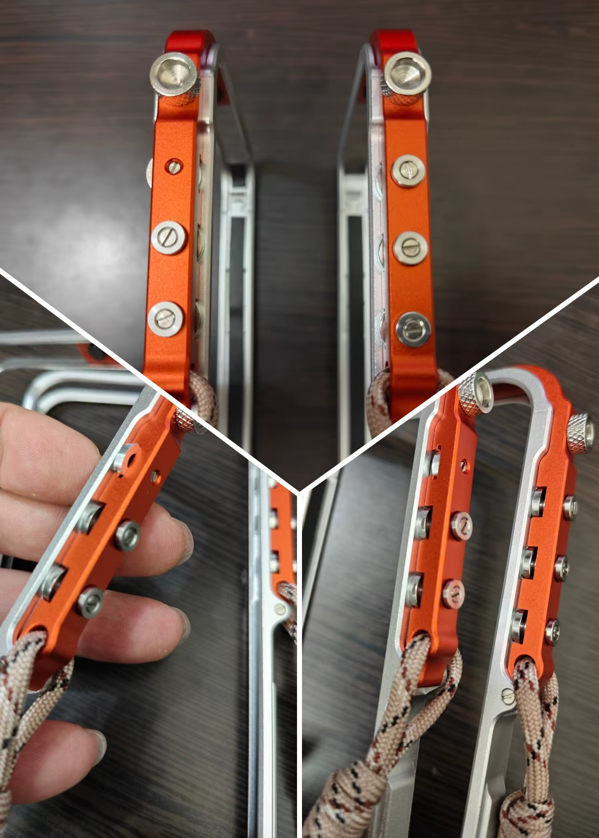 Premium iPhone Case MagSafe Compatible Magnetic Bumper Aluminum Alloy Frame Shockproof Protection Heat Dissipation Design Camera Lens Guard Slim Lightweight