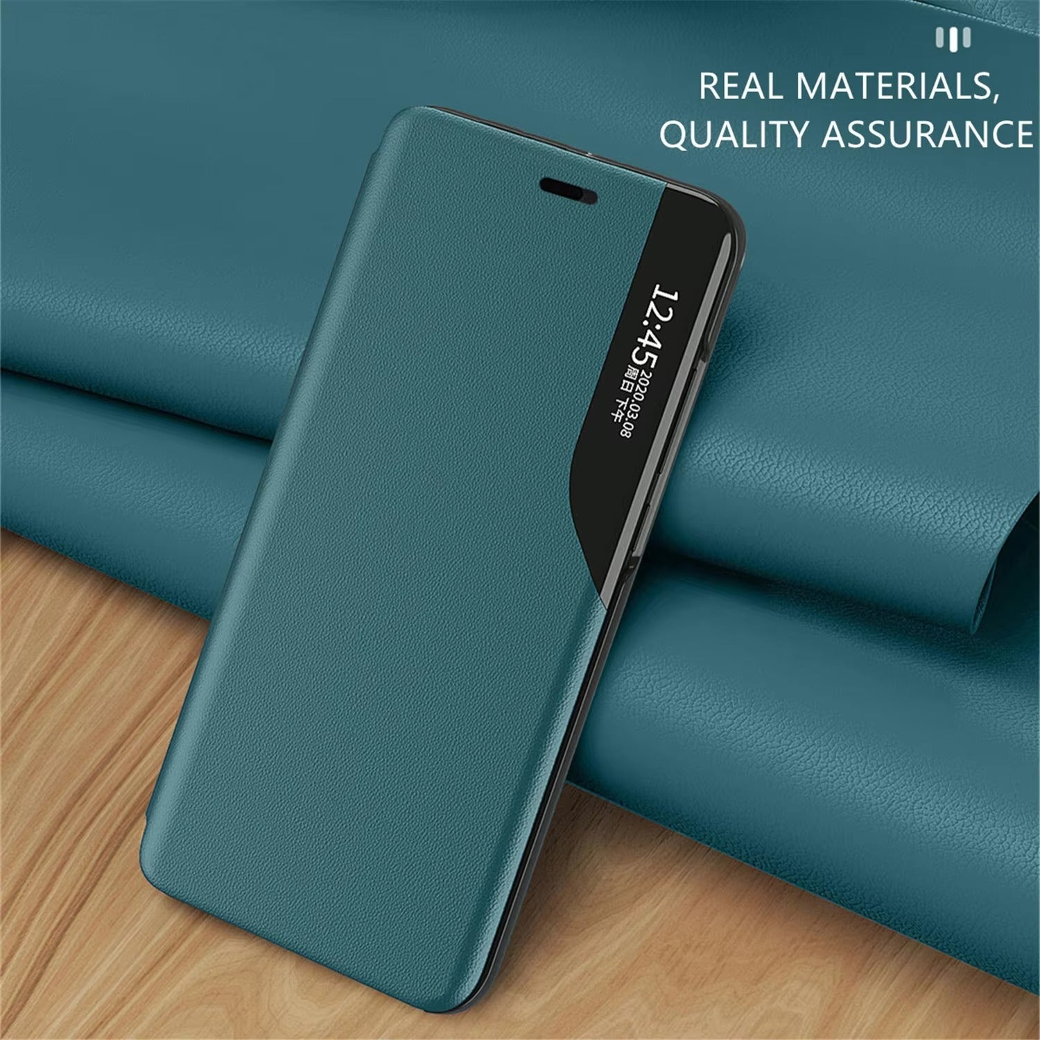 Premium iPhone Case MagSafe Compatible Magnetic Flip Wallet Cover PU Leather Card Holder Kickstand Shockproof Full Protection Camera Lens Guard Slim Design