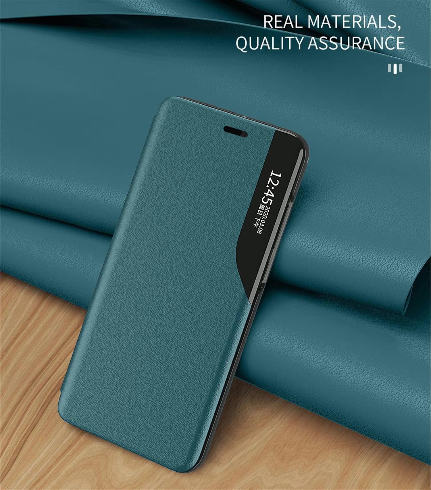 Premium iPhone Case MagSafe Compatible Magnetic Flip Wallet Cover PU Leather Card Holder Kickstand Shockproof Full Protection Camera Lens Guard Slim Design