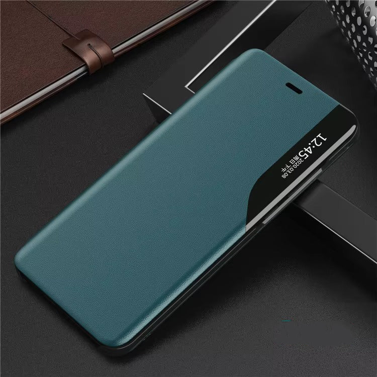 Premium iPhone Case MagSafe Compatible Magnetic Flip Wallet Cover PU Leather Card Holder Kickstand Shockproof Full Protection Camera Lens Guard Slim Design