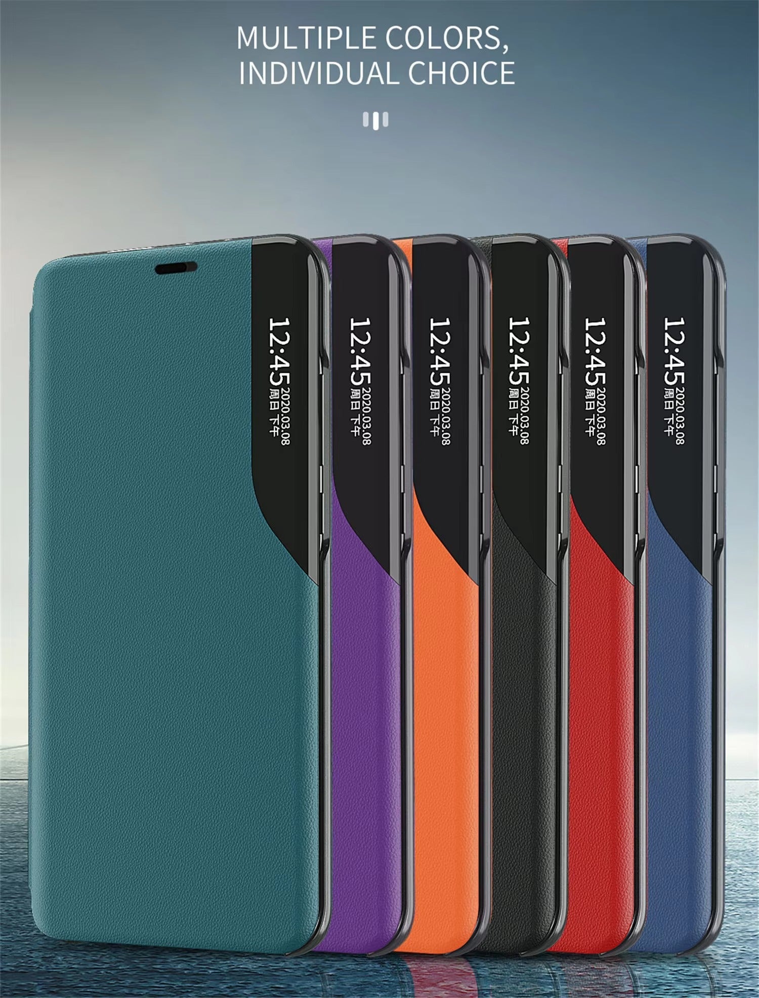 Premium iPhone Case MagSafe Compatible Magnetic Flip Wallet Cover PU Leather Card Holder Kickstand Shockproof Full Protection Camera Lens Guard Slim Design