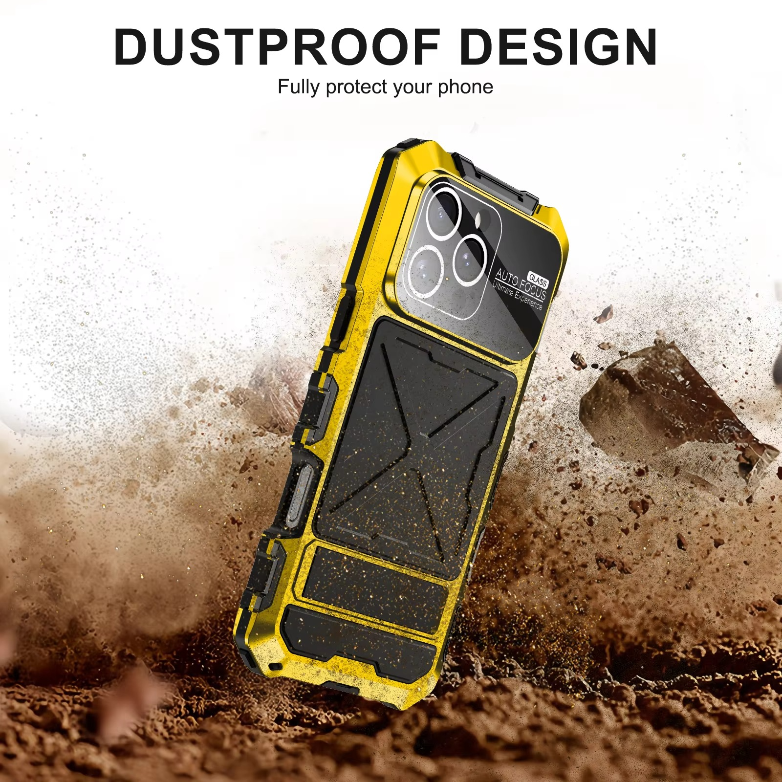 Premium iPhone Case MagSafe Compatible Magnetic Protective Cover 360 Metal Lock Frame Dual Tempered Glass Shockproof Full Body Protection Camera Lens Guard Ultra Thin