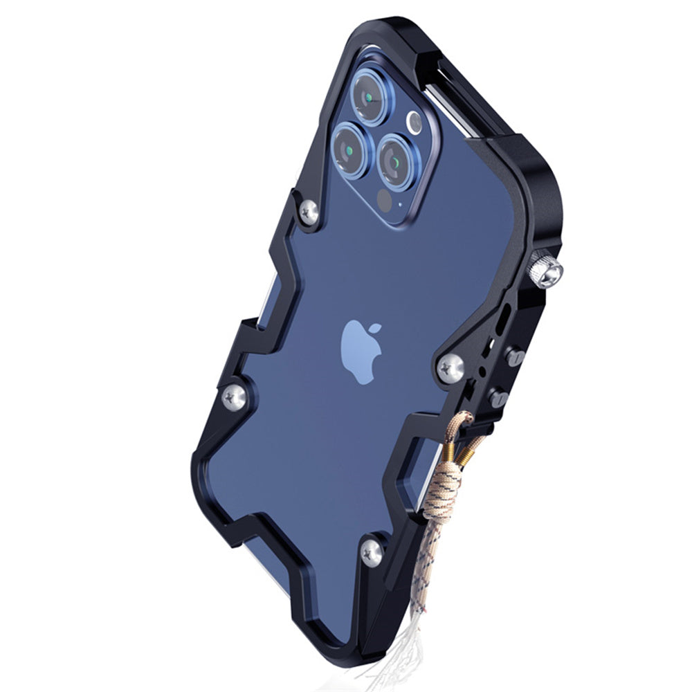 Premium iPhone Case MagSafe Compatible Magnetic Protective Cover Aluminum Armor Bumper Frame Shockproof Heavy Duty Rugged Slim Design