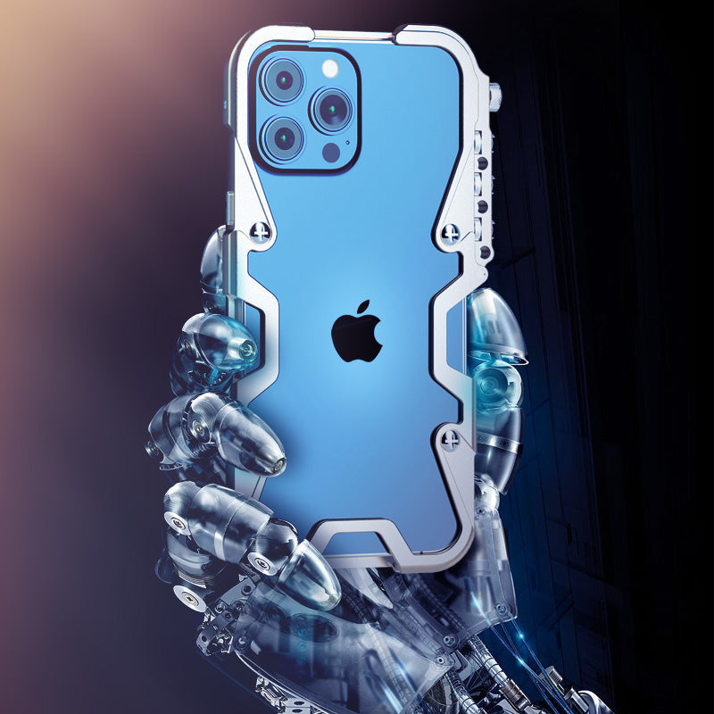 Premium iPhone Case MagSafe Compatible Magnetic Protective Cover Aluminum Armor Bumper Frame Shockproof Heavy Duty Rugged Slim Design
