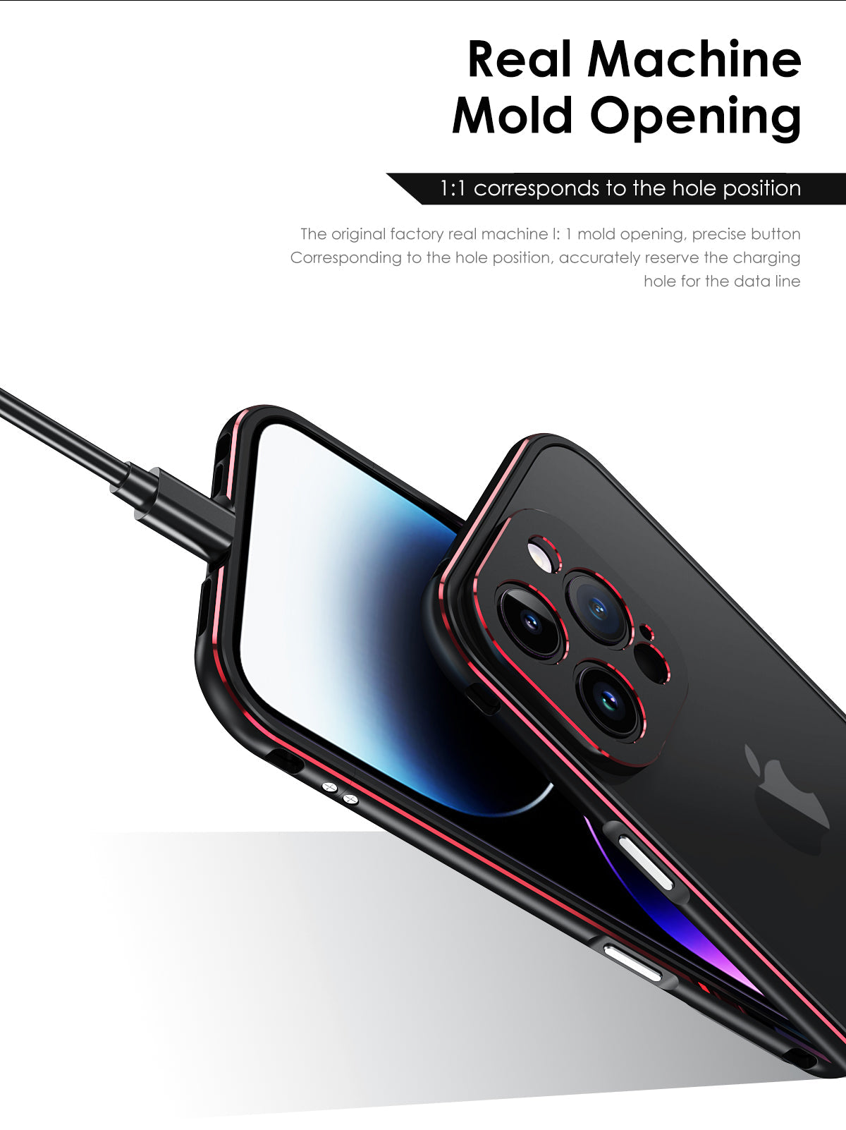 Premium iPhone Case MagSafe Compatible Magnetic Protective Cover Aluminum Bumper Metal Lens Frame Shockproof Slim Full Protection Camera Guard