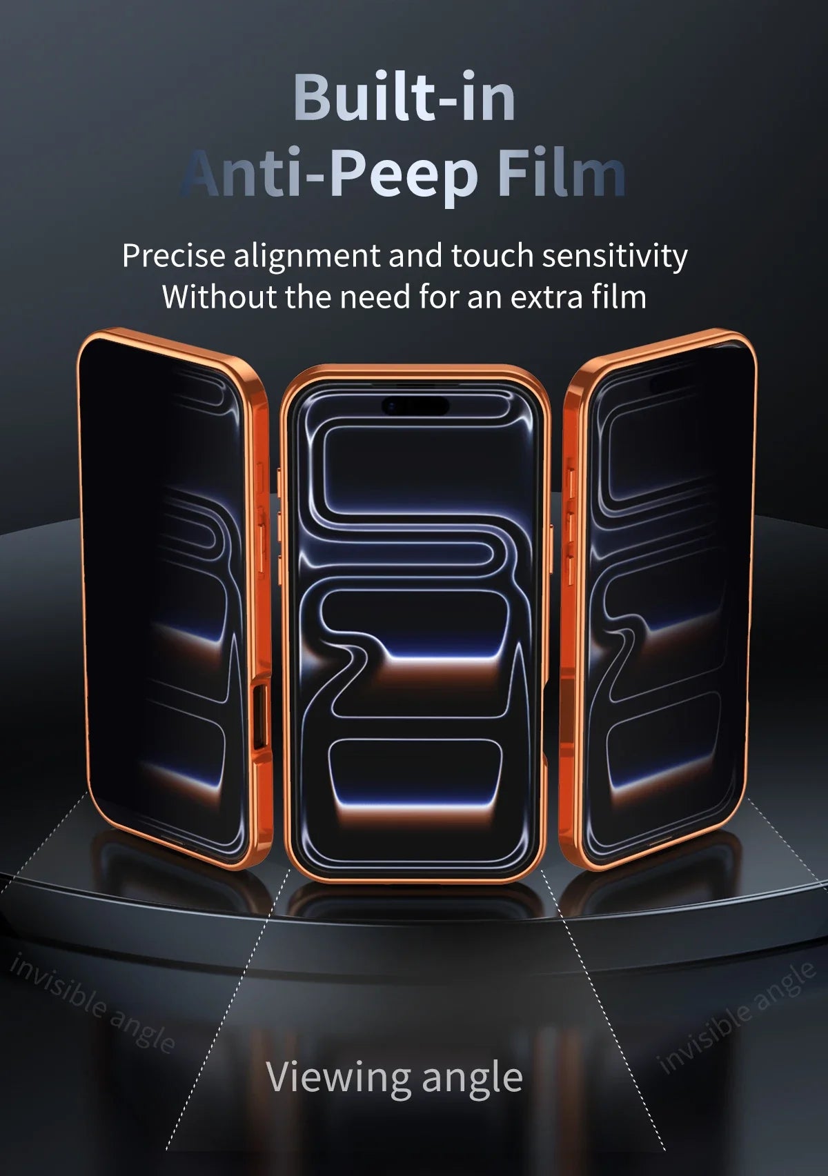 Premium iPhone Case MagSafe Compatible Magnetic Protective Cover Aluminum Frame Privacy Screen Protector Clear Back Shockproof Camera Lens Guard Slim Design