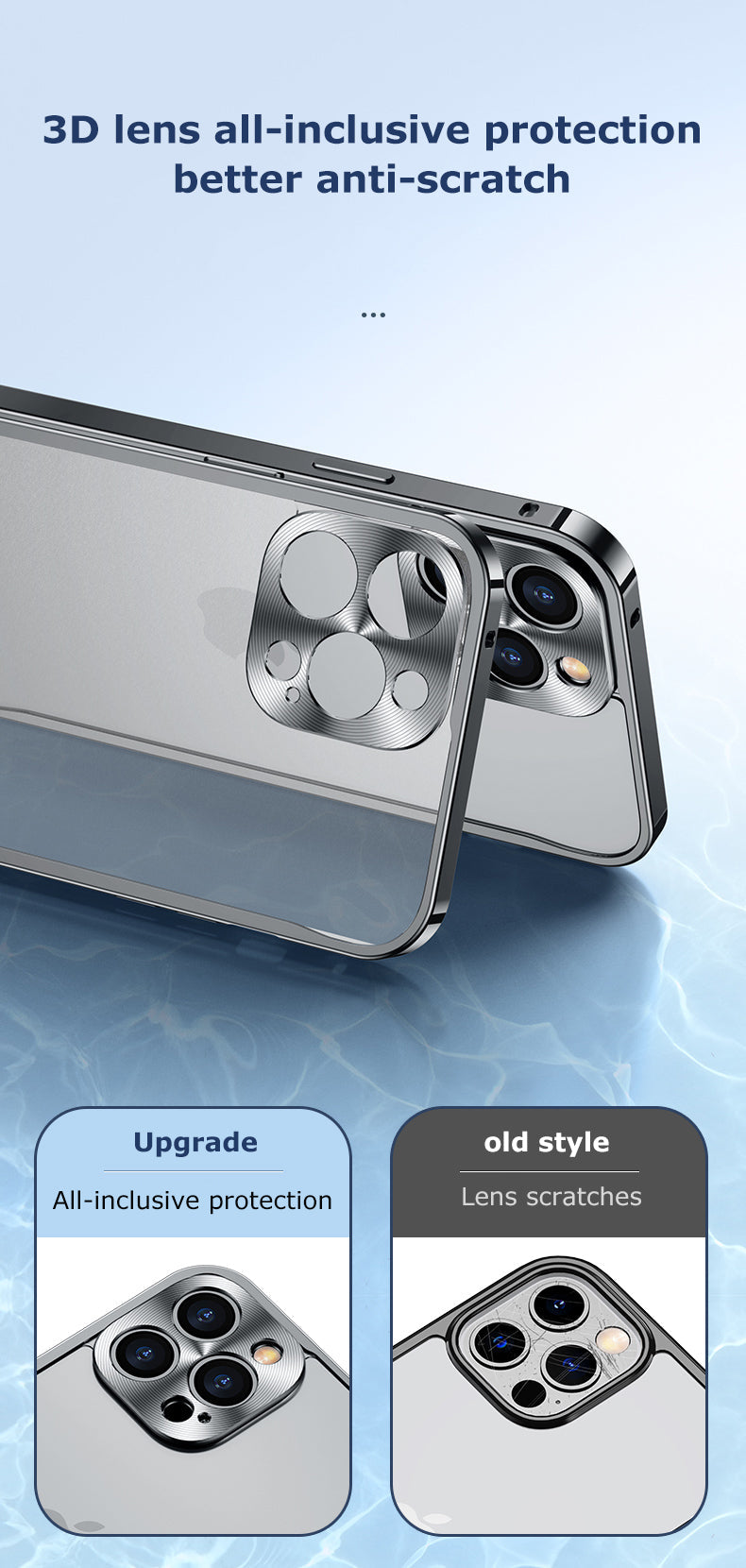 Premium iPhone Case MagSafe Compatible Magnetic Protective Cover Aluminum Metal Frame Shockproof Full Protection Camera Lens Guard Slim Design