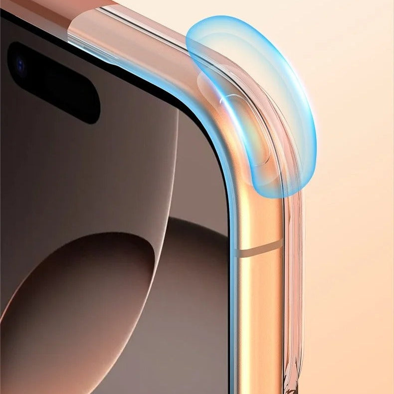 Premium iPhone Case MagSafe Compatible Magnetic Protective Cover Clear Transparent Back Shockproof Armor Camera Control Button Anti Scratch Slim Design