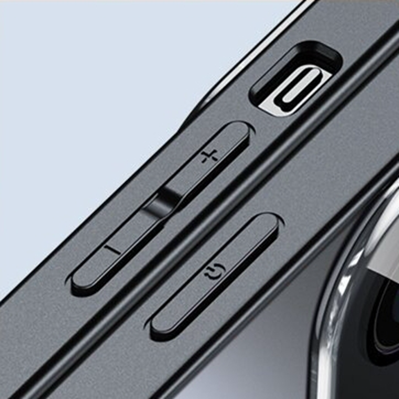 Premium iPhone Case MagSafe Compatible Magnetic Protective Cover Matte Finish Shockproof PC TPU Back Camera Lens Protection Slim Full Protection