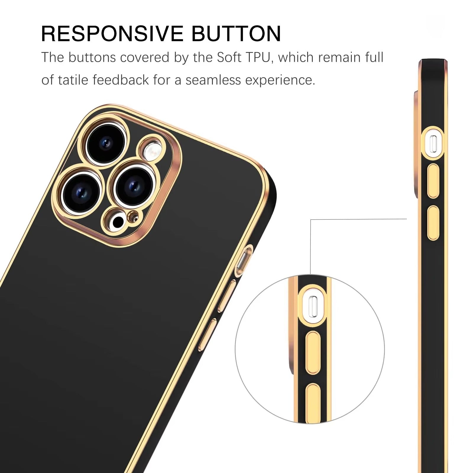 Premium iPhone Case MagSafe Compatible Magnetic Protective Cover Matte Silicone Plating Frame Shockproof Full Protection Camera Lens Guard Slim Design
