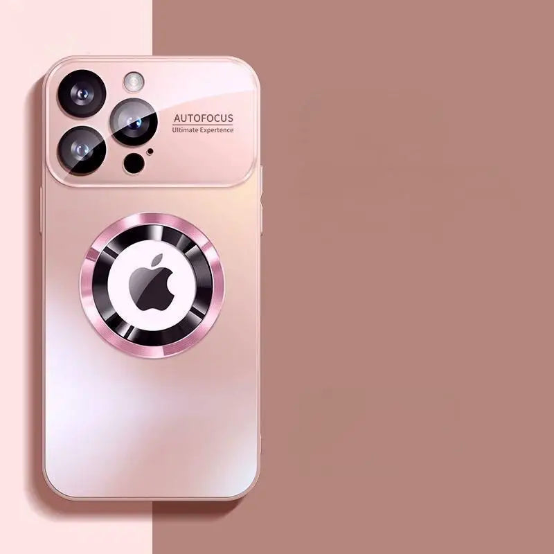 Premium iPhone Case MagSafe Compatible Magnetic Protective Cover Metallic Matte PC TPU Back Shockproof Camera Lens Protection Ultra Thin Full Protection