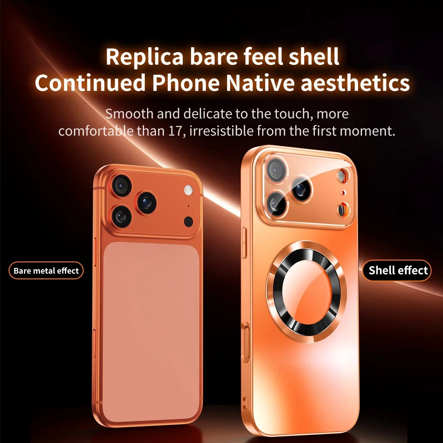 Premium iPhone Case MagSafe Compatible Magnetic Protective Cover Titanium Metallic Matte PC TPU Back Shockproof Camera Lens Protection Ultra Thin Full Protection