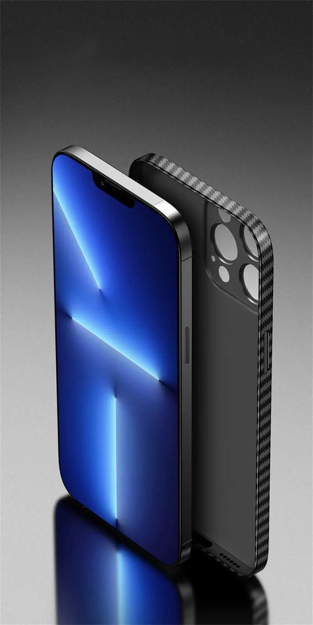 Premium iPhone Case MagSafe Compatible Magnetic Protective Cover Ultra Thin 0.2mm Carbon Fiber Matte PP Back Lightweight Scratch Resistant Slim Design