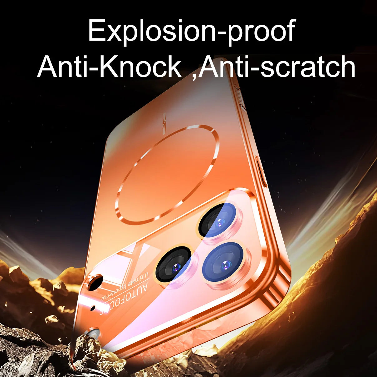 Premium iPhone Case MagSafe Compatible Magnetic Shockproof Cover Camera Lens Protection Ultra Thin Matte Anti Fingerprint Hard Back