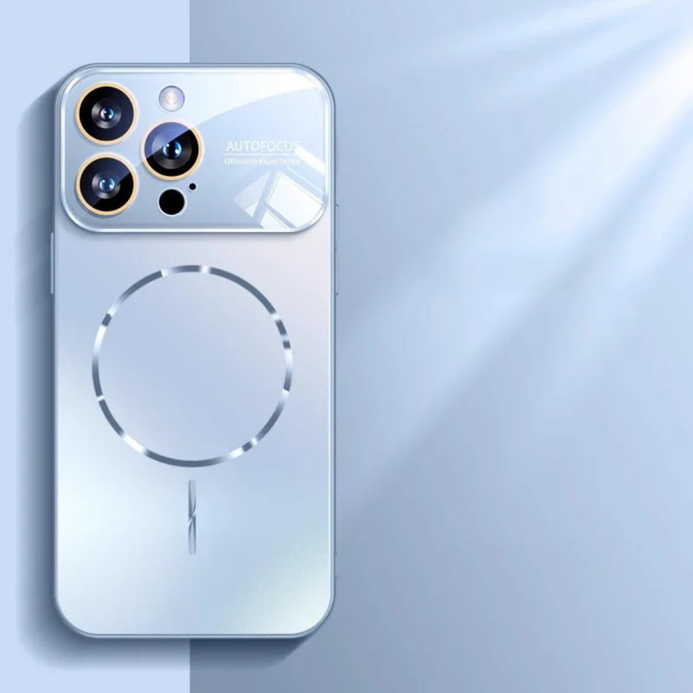 Premium iPhone Case MagSafe Compatible Magnetic Shockproof Cover Camera Lens Protection Ultra Thin Matte Anti Fingerprint Hard Back