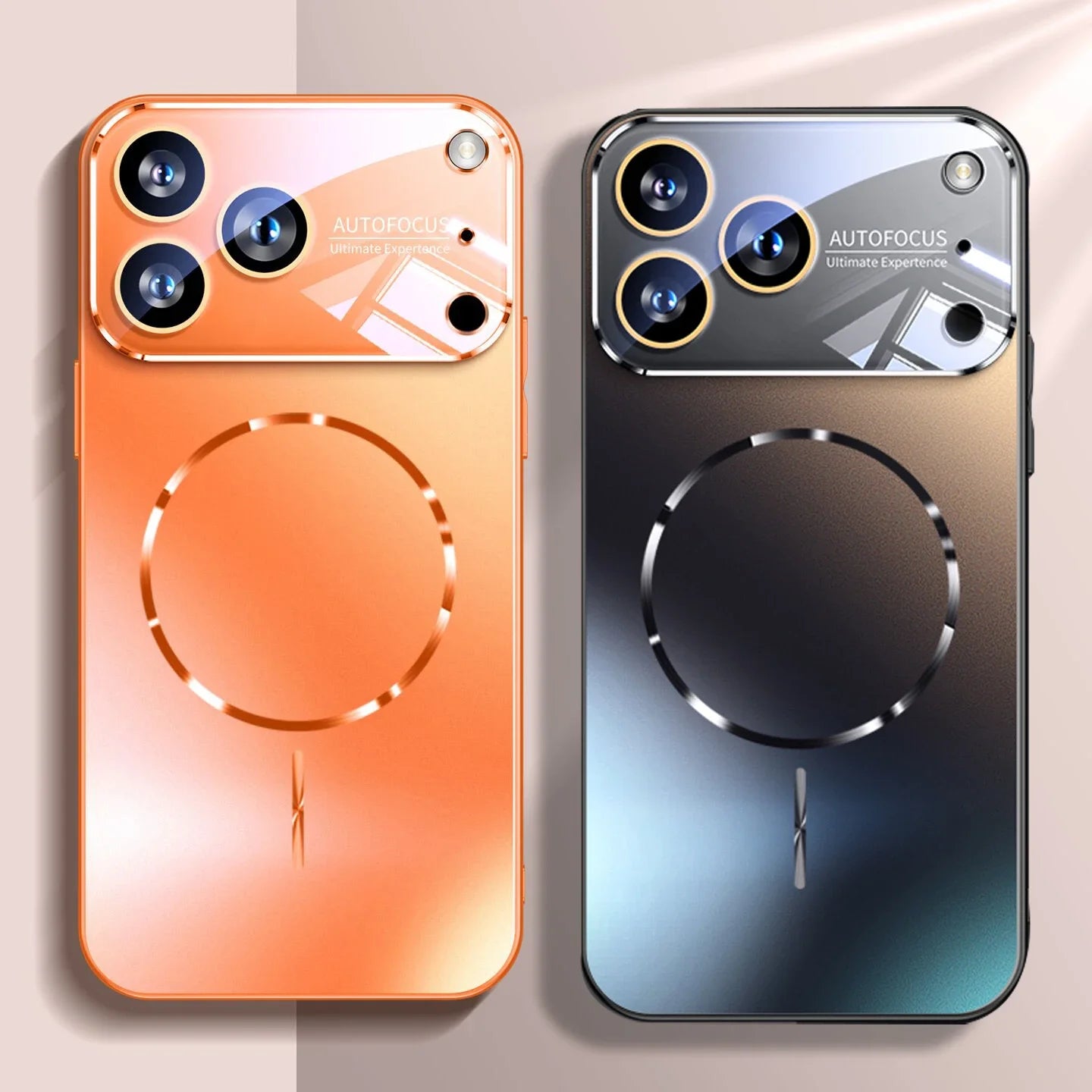 Premium iPhone Case MagSafe Compatible Magnetic Shockproof Cover Camera Lens Protection Ultra Thin Matte Anti Fingerprint Hard Back