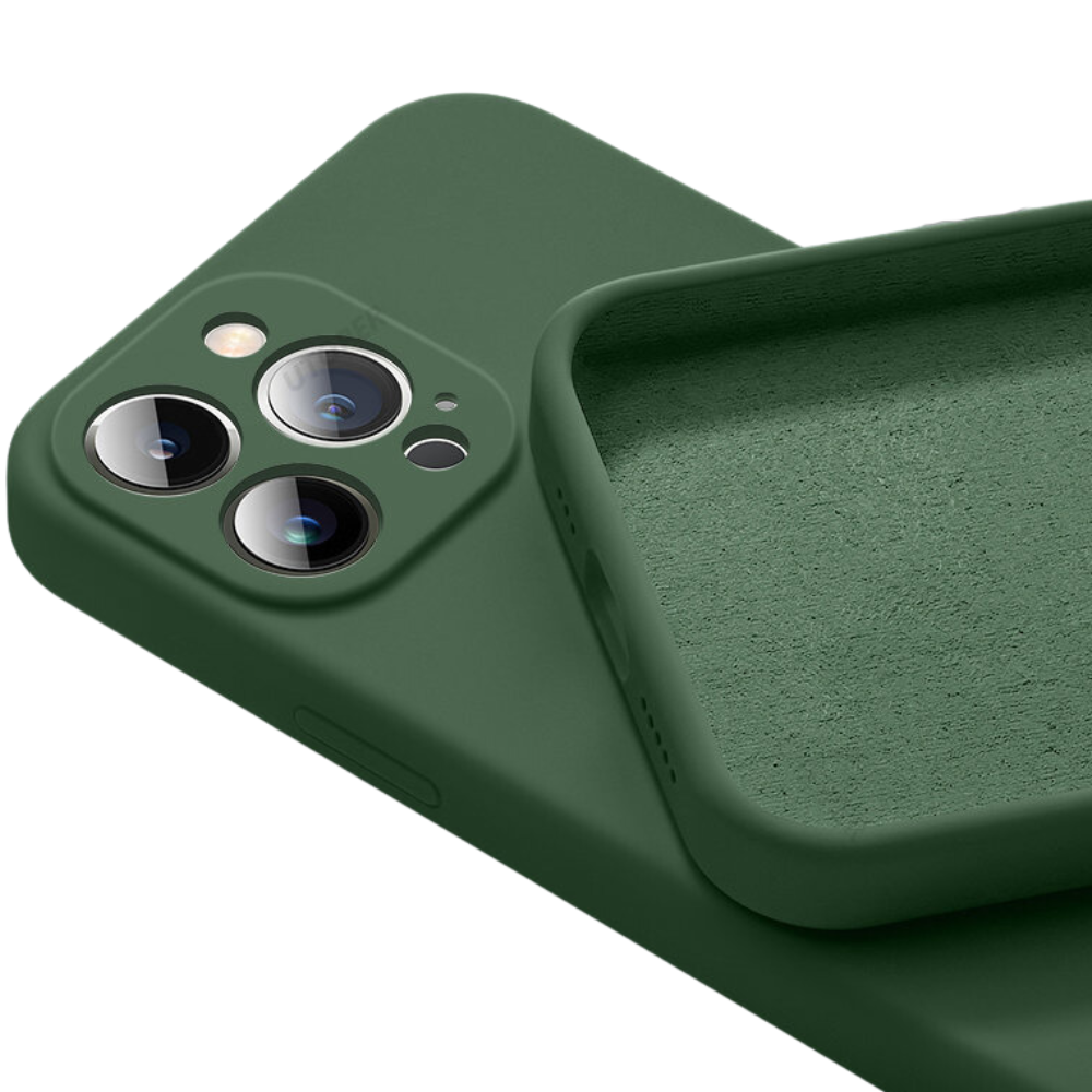 Premium iPhone Case MagSafe Compatible Square Liquid Silicone Shockproof Protective Cover Camera Lens Protection Slim Design