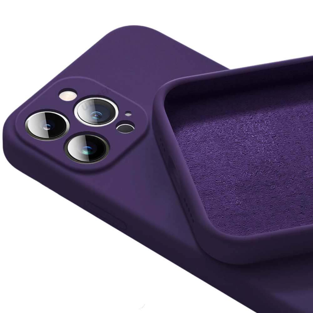 Premium iPhone Case MagSafe Compatible Square Liquid Silicone Shockproof Protective Cover Camera Lens Protection Slim Design
