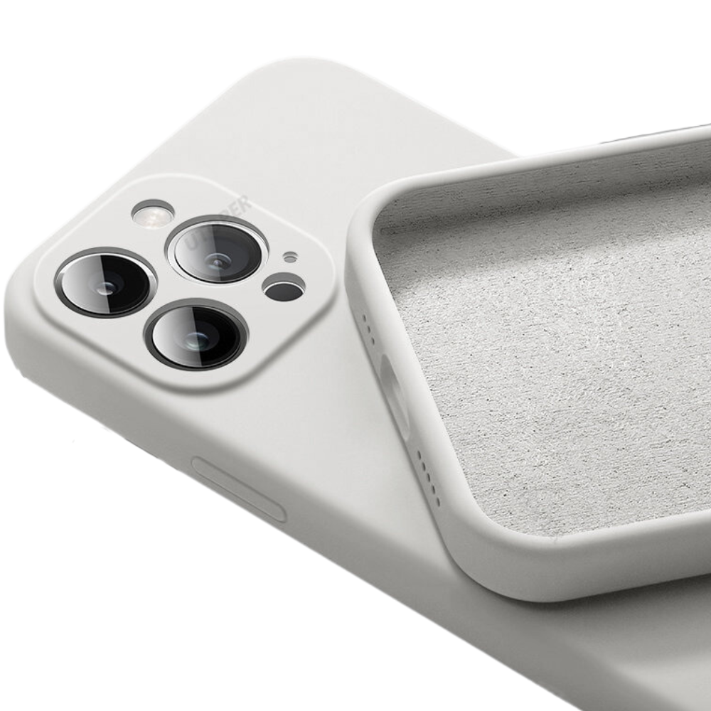 Premium iPhone Case MagSafe Compatible Square Liquid Silicone Shockproof Protective Cover Camera Lens Protection Slim Design