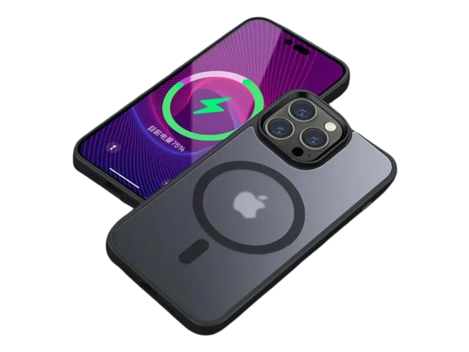 Premium iPhone Case MagSafe Compatible Transparent Hybrid Shockproof Protective Cover Clear HD Design Camera Lens Protection Slim Profile