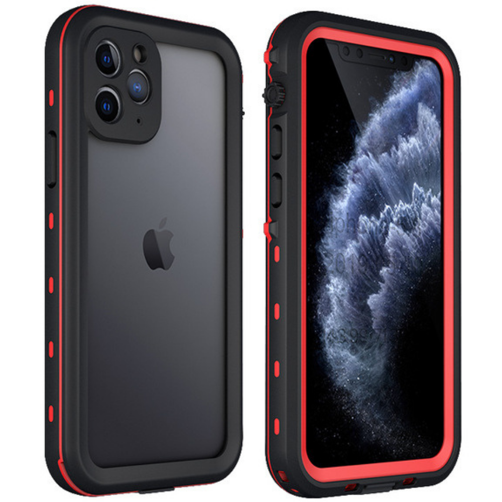 Premium iPhone Case MagSafe Compatible Waterproof IP68 Shockproof Protective Cover 360 Full Body Sealed Design Camera Lens Protection Transparent