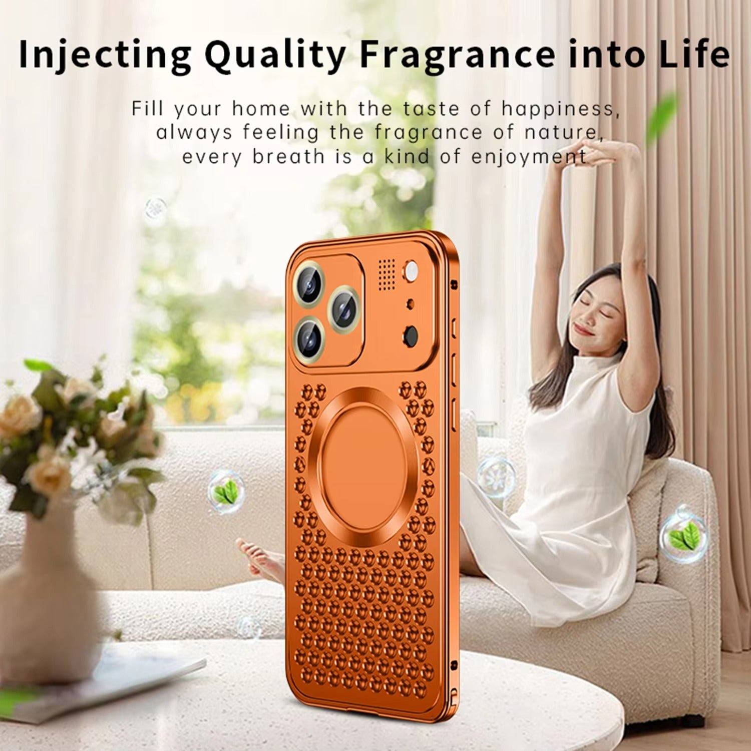 Premium iPhone Case Magnetic Protective Cover Aluminum Alloy Frame Heat Dissipation Metal Design Shockproof Anti Fall Camera Lens Guard Slim Structure