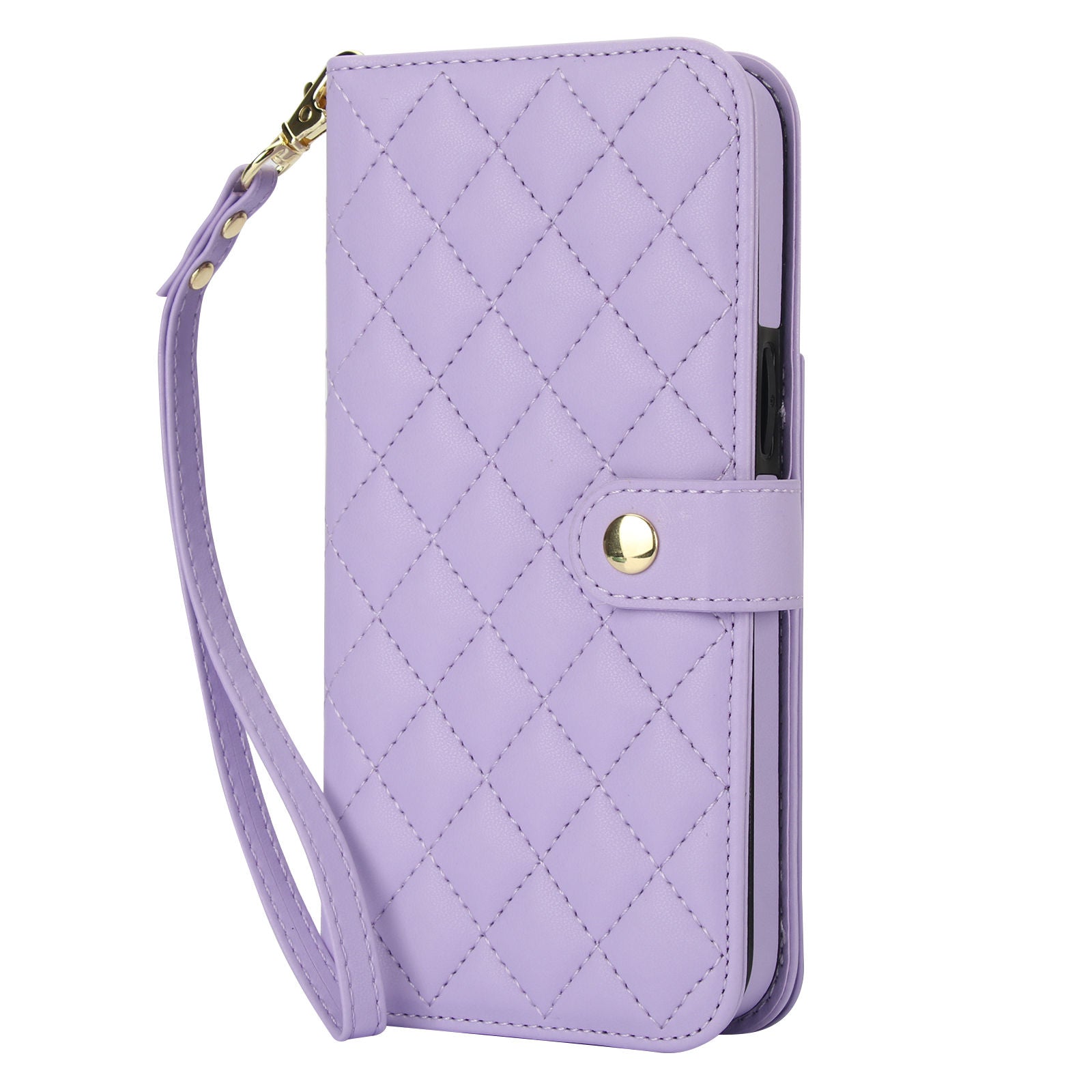 Premium iPhone Case RFID Blocking Wallet Crossbody Flip Cover PU Leather Card Holder Magnetic Closure Shockproof Protection Adjustable Strap Full Coverage