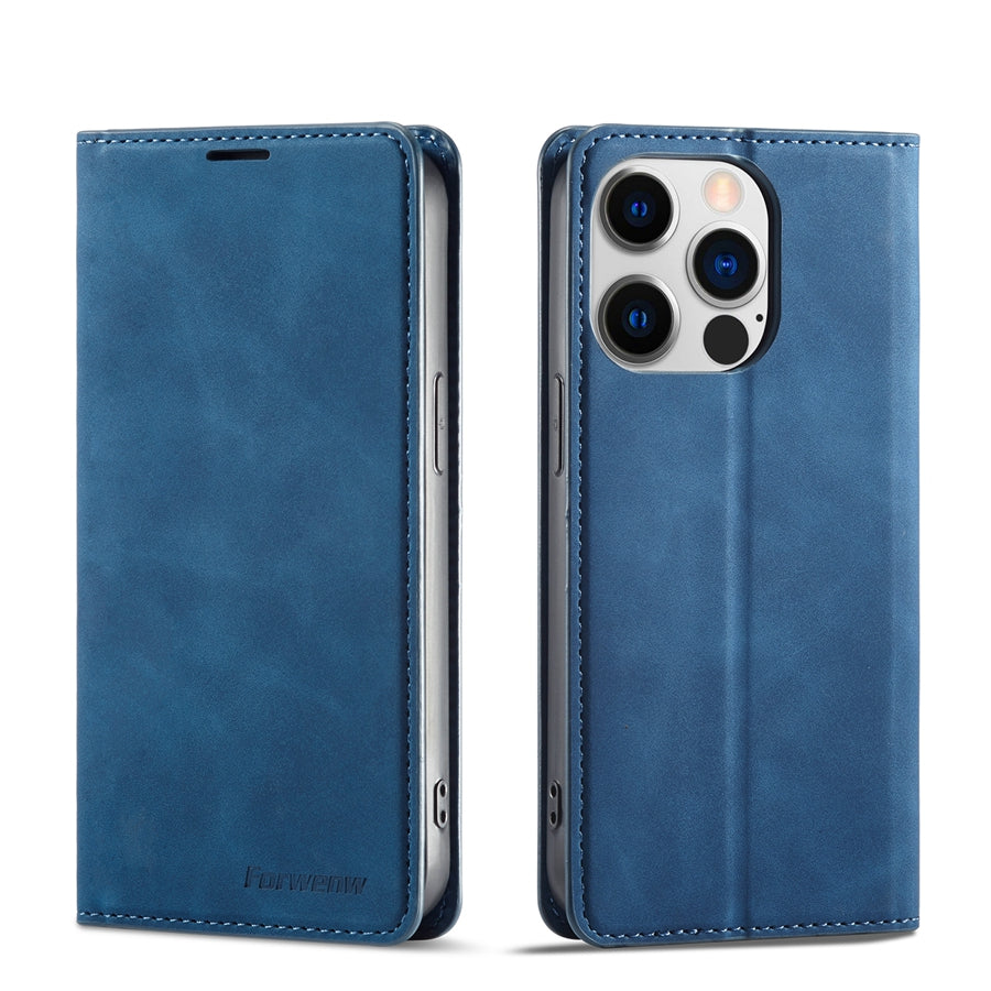Premium iPhone Case Suede Leather Wallet Flip Cover Card Holder Magnetic Closure Shockproof Protection Full Body Slim Design