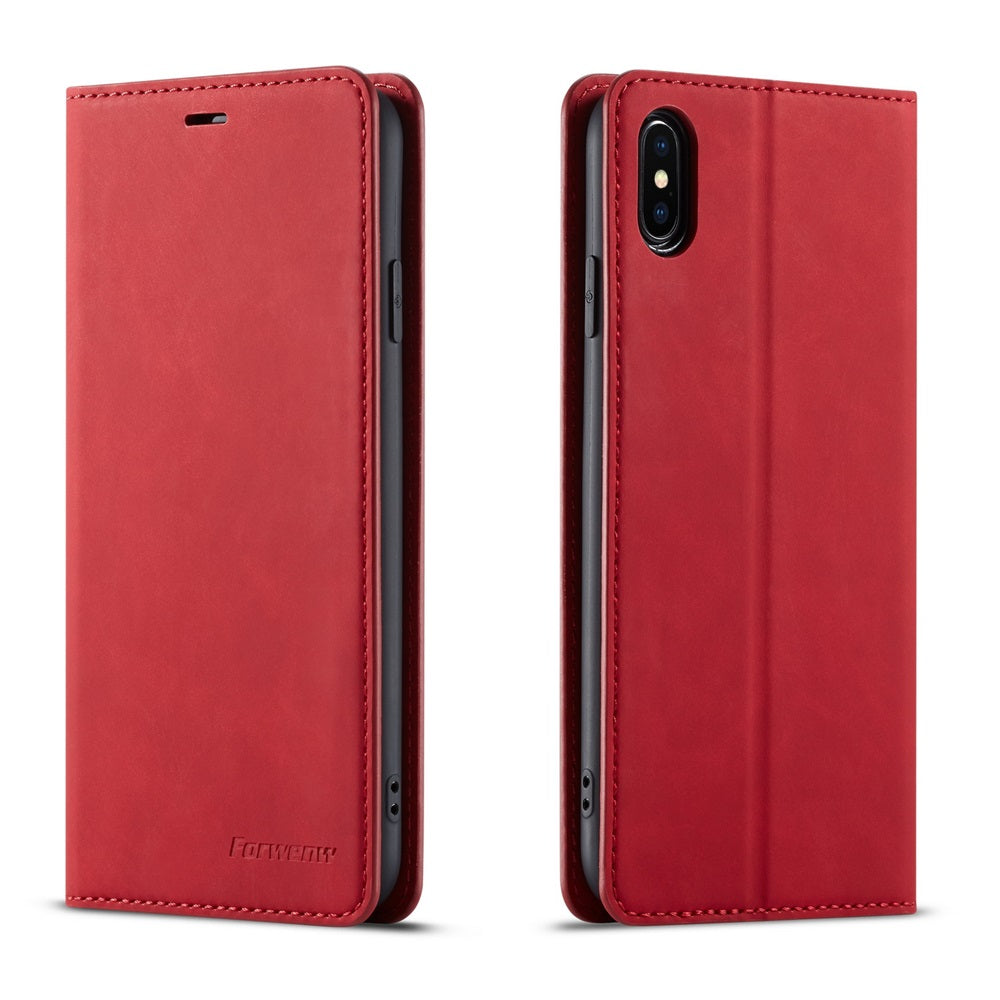 Premium iPhone Case Suede Leather Wallet Flip Cover Card Holder Magnetic Closure Shockproof Protection Full Body Slim Design