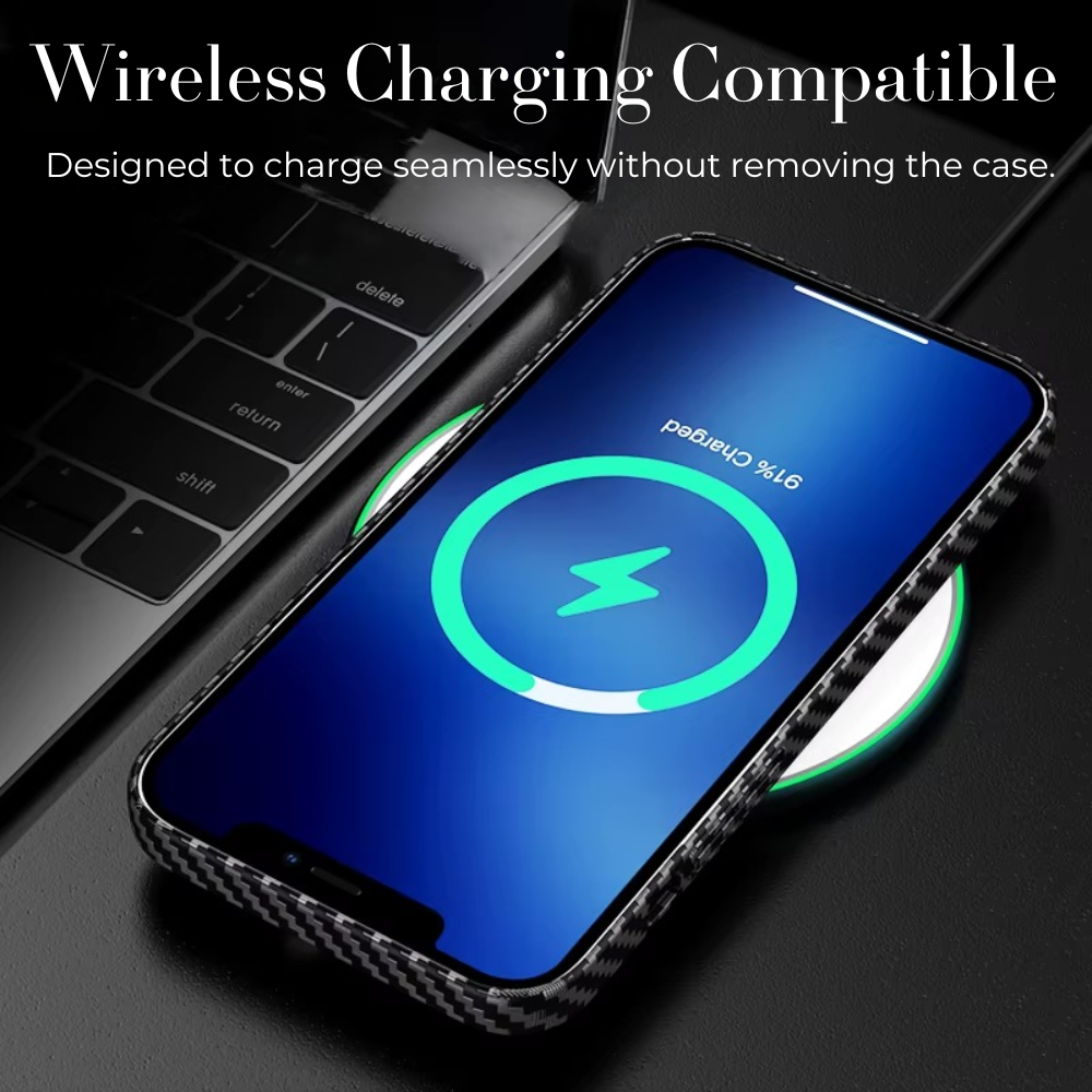 Premium iPhone Case Ultra Thin Carbon Fiber Matte Protective Cover 0.2mm PP Back Lightweight Scratch Resistant Slim Minimalist Design