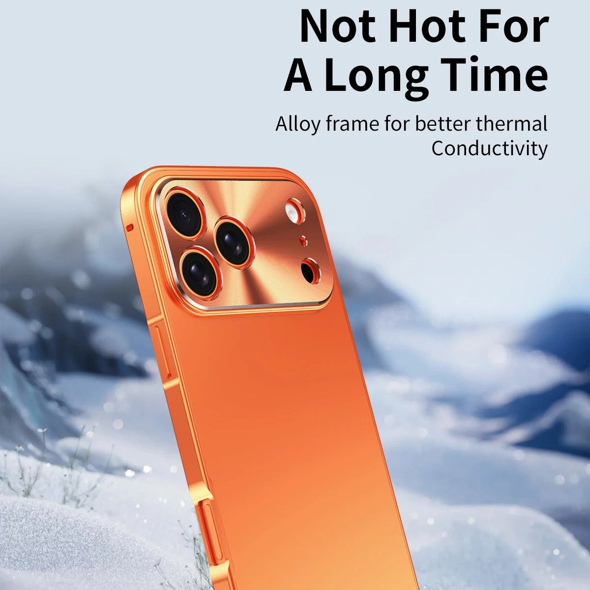 Premium iPhone Case Ultra Thin Protective Cover Aluminum Alloy Frame Frosted Matte Backplate Shockproof Camera Lens Guard Slim Design