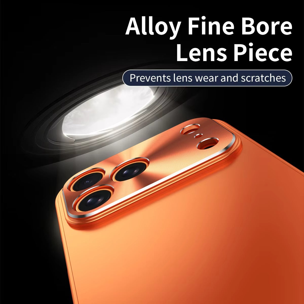 Premium iPhone Case Ultra Thin Protective Cover Aluminum Alloy Frame Frosted Matte Backplate Shockproof Camera Lens Guard Slim Design