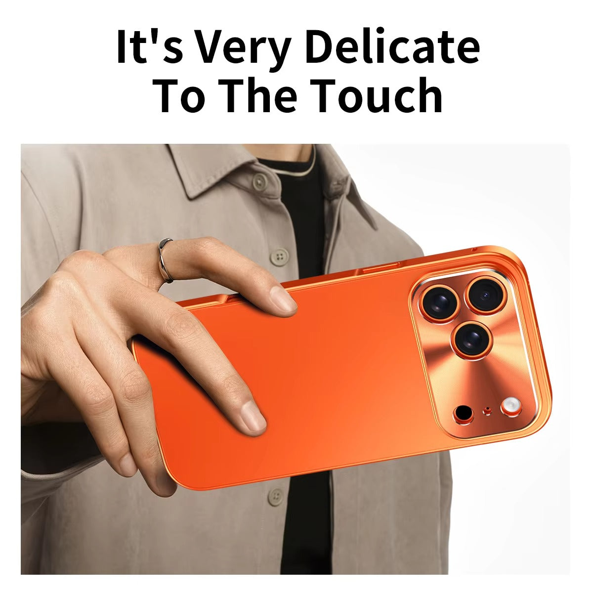 Premium iPhone Case Ultra Thin Protective Cover Aluminum Alloy Frame Frosted Matte Backplate Shockproof Camera Lens Guard Slim Design