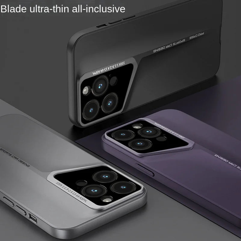 Premium iPhone Case Ultra Thin Protective Cover Camera Lens Protection Shockproof Anti Scratch Slim Hard Back Full Coverage