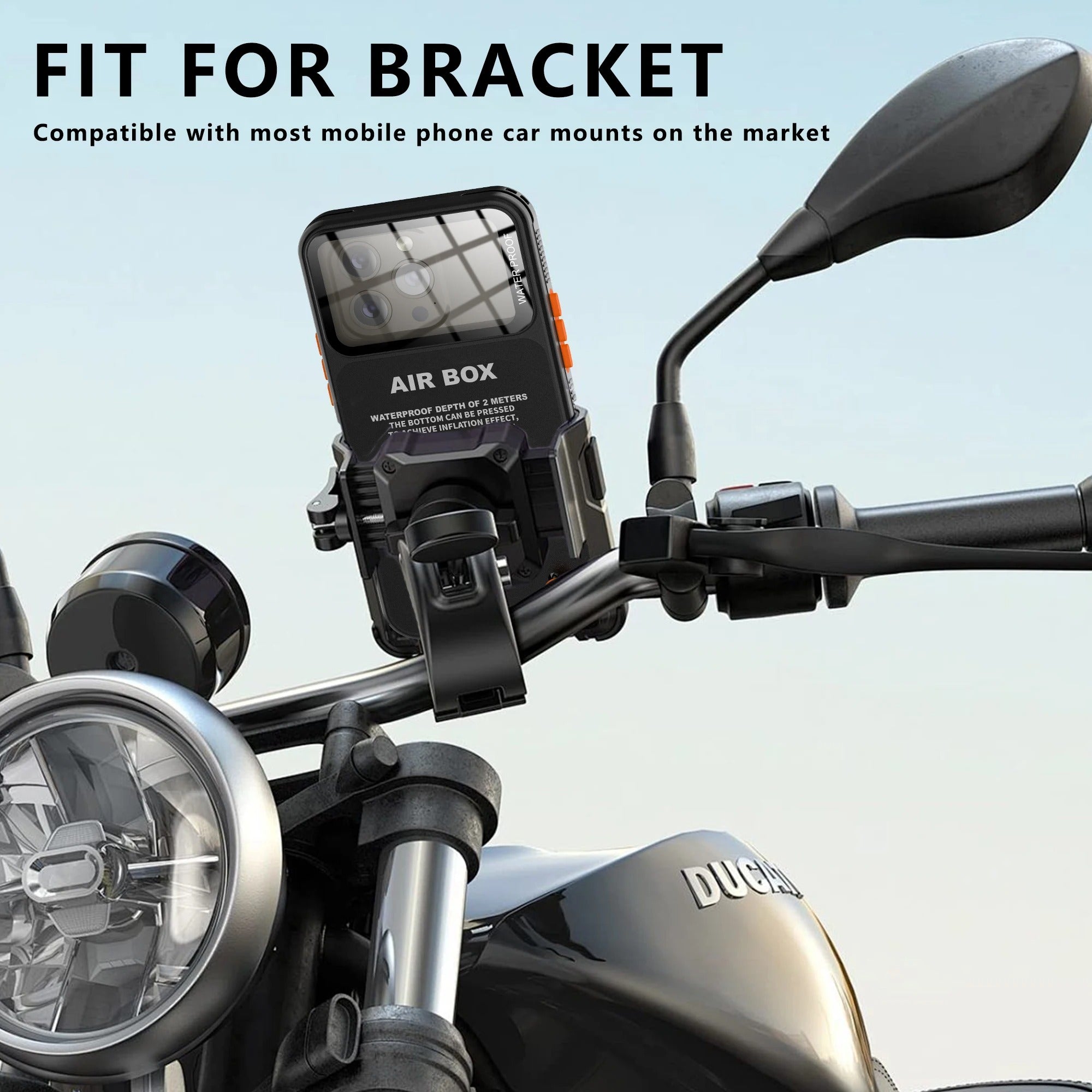 Premium iPhone Case Waterproof Shockproof Protective Cover IP68 Full Body Sealed Design Dustproof Underwater Protection Outdoor Use