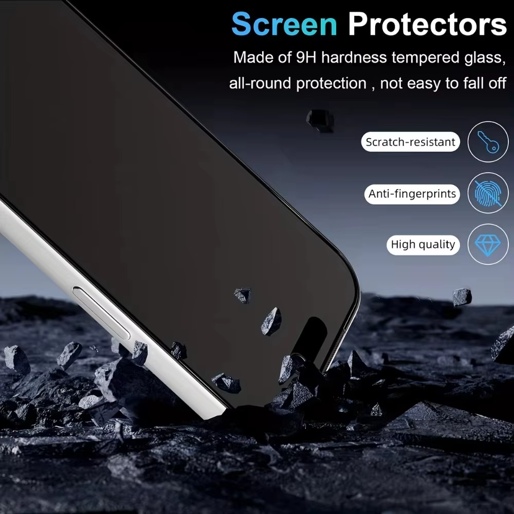 Premium iPhone Screen Protector Matte Ceramic Protective Film Anti Glare Soft Touch Anti Fingerprint Scratch Resistant Slim Design
