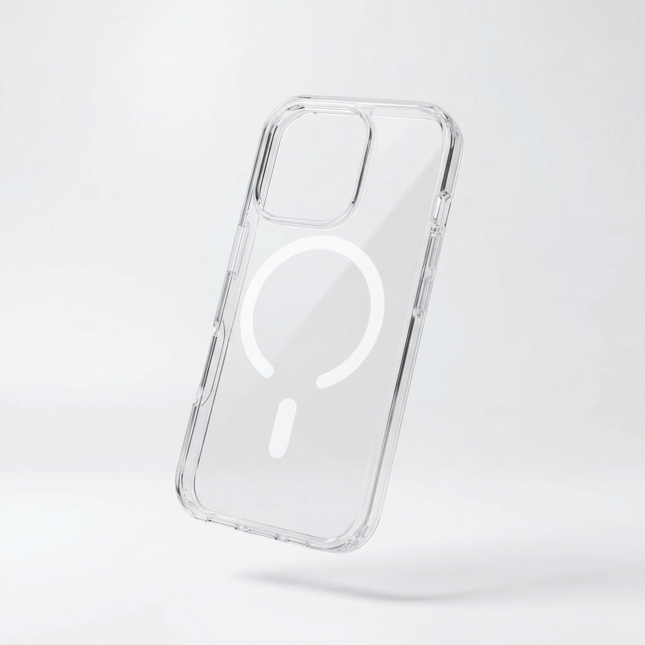 Transparent MagSafe Compatible Case for iPhone 16 Pro Max – Slim Clear Protective Cover