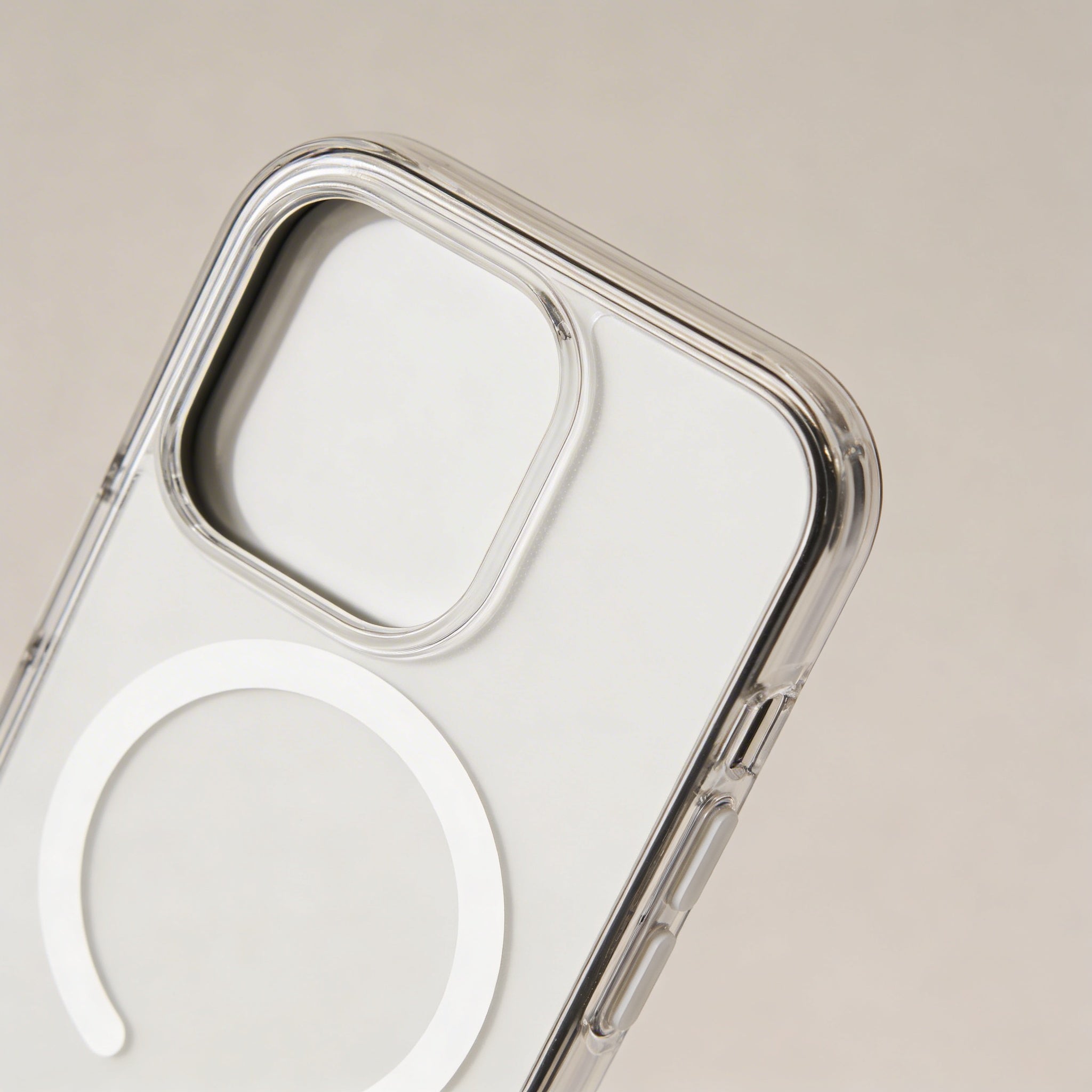 Transparent MagSafe Compatible Case for iPhone 16 Pro Max – Slim Clear Protective Cover