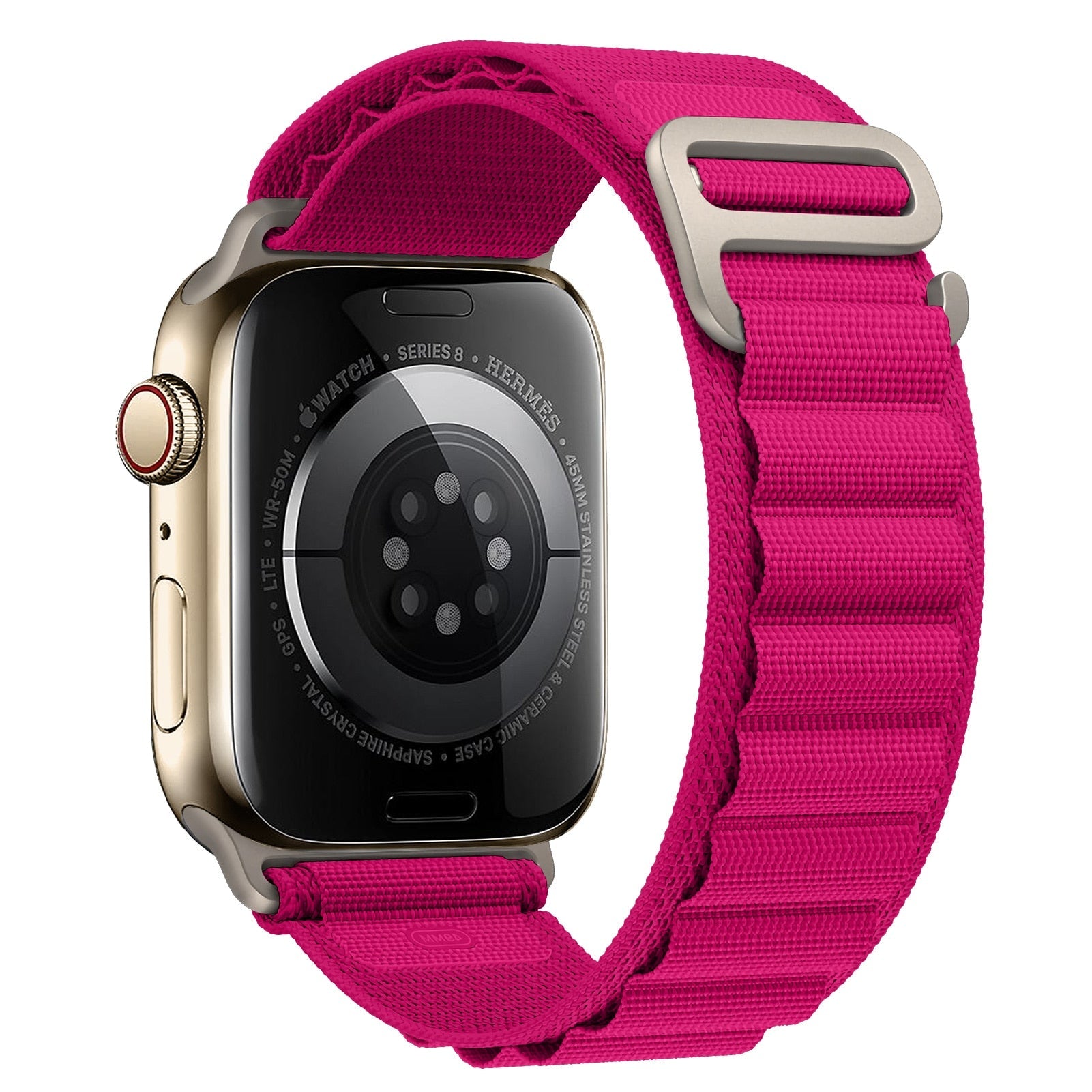 Premium Apple Watch Band Alpine Loop Durable Nylon Strap Adjustable Secure Fit Outdoor Sport Wristband